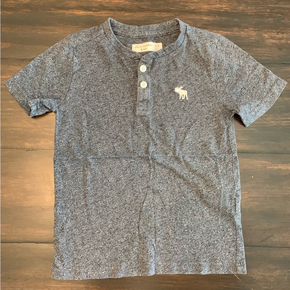 Abercrombie Kids Henley Short Sleeve Tee